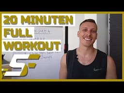 20 Min. Full Workout - Week 4 | Shutdown Fitness by Felix Lobrecht