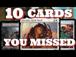 10 Cards Everyone Missed! Magic the Gathering