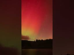 Northern Lights over Colgate Lake #aurora #northernlights #catskills #nysdec