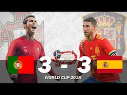 Cristiano Ronaldo Hits Hat-trick as Portugal Deny Spain In Six-Goal Thriller World Cup 2018