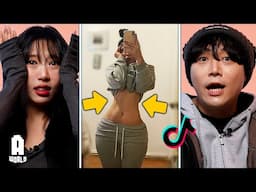 Koreans react to Caught Being FAKE on TikTok!