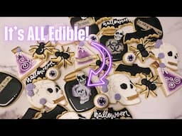 How to Decorate Halloween Sugar Cookies with Edible Images | Using My New Inkedibles Printer!