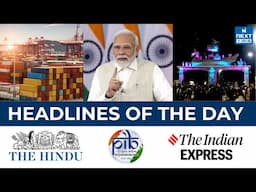 16th November Daily UPSC Current Affairs 2024 | News Headlines Today #dailynewsupdate