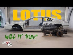 Stripped and DEAD for 30 Years! Will this Lotus run?