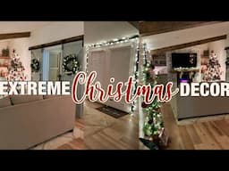 **2024 🎄DOUBLE WIDE CHRISTMAS DECOR | mobile home Christmas decorate with me!