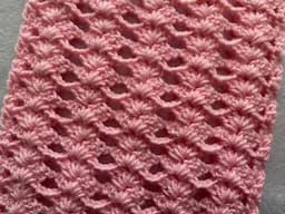 Only ONE ROW REPEAT Crochet Stitch Tutorial #crochet