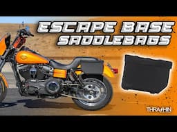 Thrashin Supply Escape Base Saddlebags (MINIMALIST DESIGN)