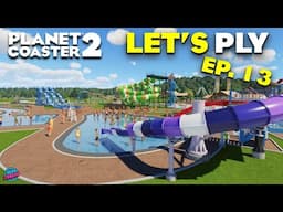 Detailing Stuff. Finally! Let's Play Planet Coaster 2 - Ep 13. Let's Play / Easy Challenge Mode