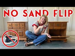 Paint WOOD FURNITURE Like a PRO Without SANDING!