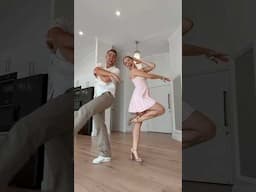 WE HAD TO DO THE APT. DANCE ROSÉ & Bruno Mars IN OUR NEW HOUSE! 😅🥰 - #dance #trend #couple #shorts