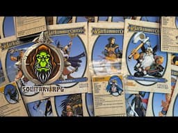 Little Monk Warhammer Quest Character Books and Cards