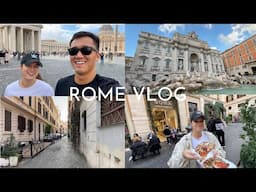 ROME VLOG | eating and exploring Italy!