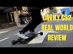 Cavity CS2 Electric Skateboard Rips Through NYC