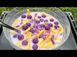 Mới Lạ Với Món Chè Rau Câu Khoai Môn Giải Nhiệt Ngày Hè - Refreshing With Taro Jelly Dessert