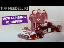 Tiff Needell in Austria racing Formula 3. UNIPART 1978