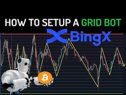 Tutorial GUIDE How To Setup FREE BingX Exchange Infinity Bitcoin Crypto Trading Grid Bot Strategy