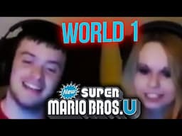 Domtendo und Juli New Super Mario Bros. U Cringe Together (World 1)