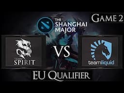 Dota 2 Team Spirit vs Team Liquid | Shanghai Major 2016