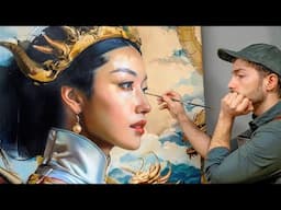 Painting a masterpiece, the LAZY way. (The Year of the Dragon)