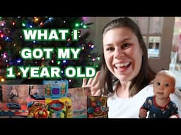 1 YEAR OLD GIFT IDEAS - BIRTHDAY & CHRISTMAS // CHRISTMAS GIFT IDEAS FOR 1 YEAR OLD