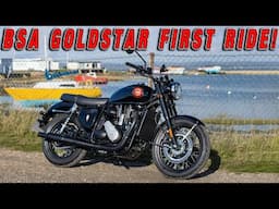 BSA GOLDSTAR 650 | FIRST RIDE!