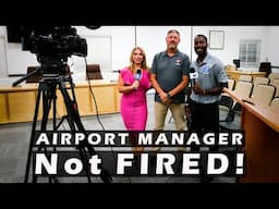 NOT FIRED!  My Airport Manager WINS at County Review