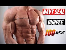 100 Navy Seals Burpees 🔥Best Bodyweight Chest Workout