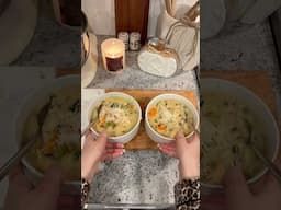 Asmr cook soup with me 🤍 #cooking #asmr