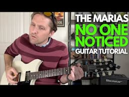 No One Noticed by The Marias Guitar Tutorial - Guitar Lessons with Stuart!