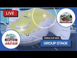 Shoma Honami 🇯🇵 vs Chaiyawat T. 🇹🇭 - Groups Stage Week 2 - World Cup of Pokémon VGC 2024