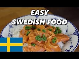 Easy Swedish Food - Swedish Korvstroganoff recipe 🍛🍽