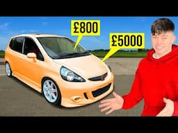 £5000 PAINTJOB ON MY £800 HONDA JAZZ