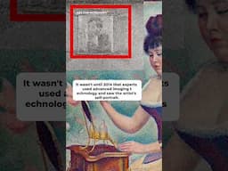 What’s behind the Young Woman Powdering Herself by Georges Seurat?