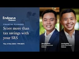 Score more than tax savings with your SRS