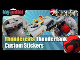 Vintage Thundercats ThunderTank custom Stickers - Toy Polloi