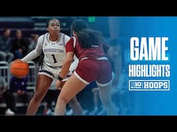 Harvard at Northwestern | Highlights | Big Ten Women's Basketball | 11/23/2024