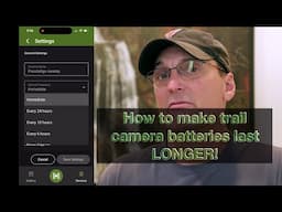 How to make trail camera batteries last LONGER!