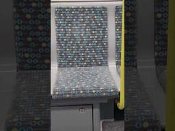 Metro Train Challenge - Find The  Hexagons On The Seat #shorts