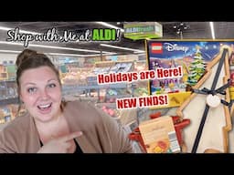 NEW HOLIDAY ITEMS! ALDI Shop with Me and Weekly Grocery Haul! Aldi Finds! Affordable Holiday items!