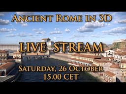 Live Stream, Rome in 3D exploring walking tour