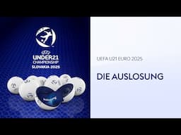 LIVE 🔴 Auslosung der U21 Europameisterschaft 2025 in der Slowakei  | UEFA U21 EURO 2025