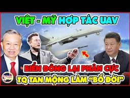 Giới Quân Sự Quốc Tế Sốc Ngang! Việt Nam - Mỹ Thử Nghiệm Starlink Điều Khiển UAV Trên Biển Đông