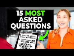 The Top 15 Job Interview Questions and How to Answer Them