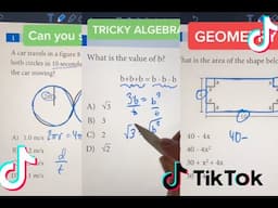 Justicethetutor's math TIKTOK hacks to get you a pass