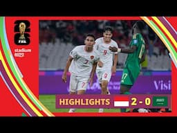 World Cup 2026 Qualifiers | Indonesia 2-0 Saudi Arabia | AFC Qualifiers Round 3