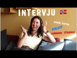 The life of a Norwegian author (living abroad, learning a new language, building a character...)