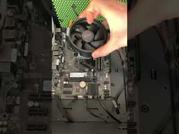 I'm putting the client's computer back together