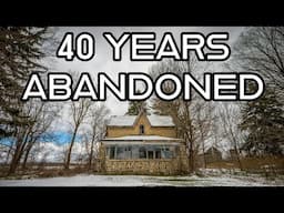 Abandoned Over 40 Years - Old Stone House Filled With Antiques