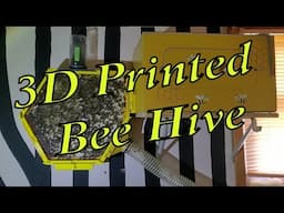 3D Printed Indoor Bee Hive