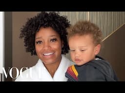 Keke Palmer on Post-Pregnancy Skin and Curly Hair Care | Beauty Secrets | Vogue